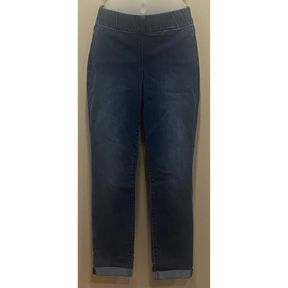 NYDJ NOT YOUR DAUGHTER JEANS Skinny pull on jeans LIFT AND TUCK high waist sz 6